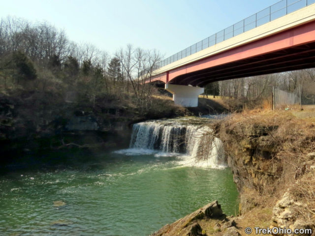 View of Ludlow Falls & Highway Bridge