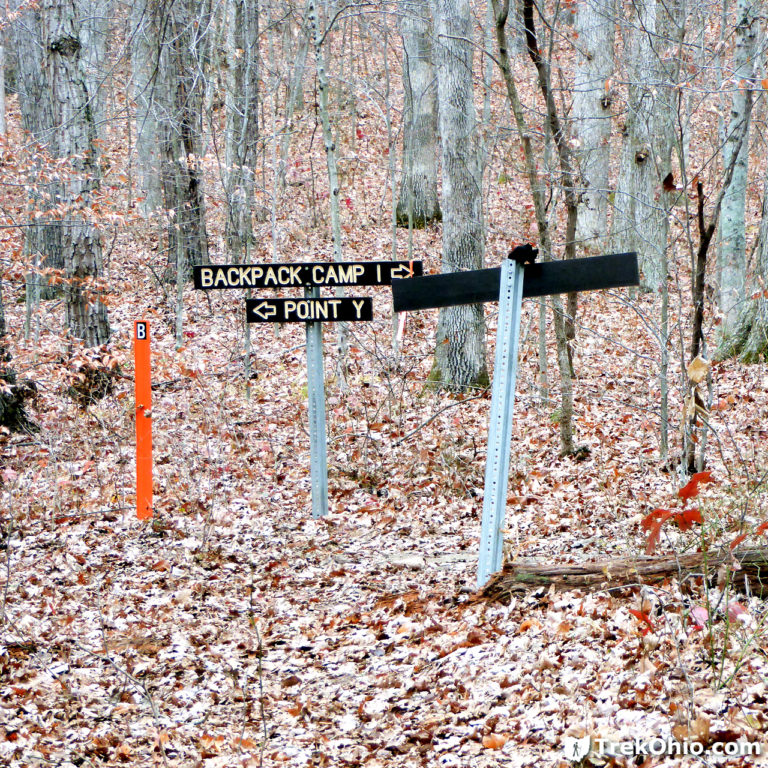 Zaleski State Forest The Backpack Trail from Hope Schoolhouse TrekOhio