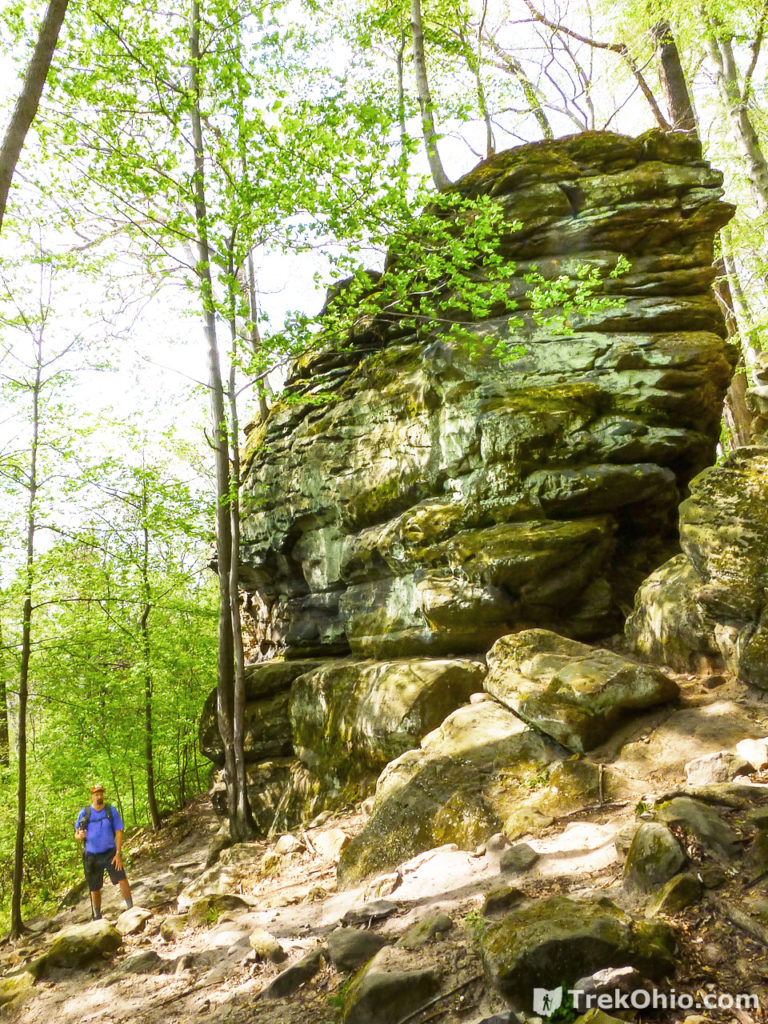 Hinckley Reservation Whipps Ledges and Spillway Beach TrekOhio