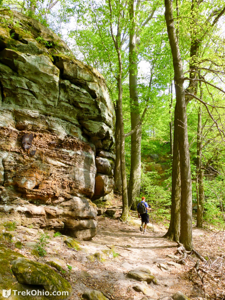 Hinckley Reservation Whipps Ledges and Spillway Beach TrekOhio
