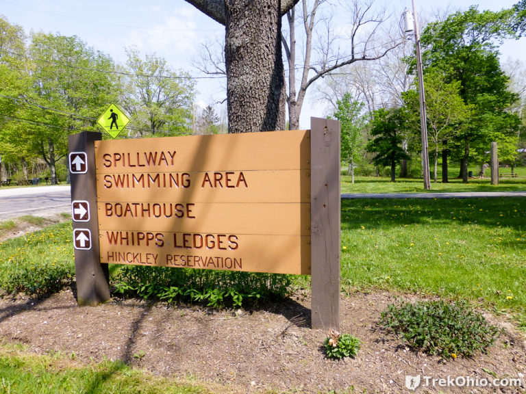 Hinckley Reservation Whipps Ledges and Spillway Beach TrekOhio