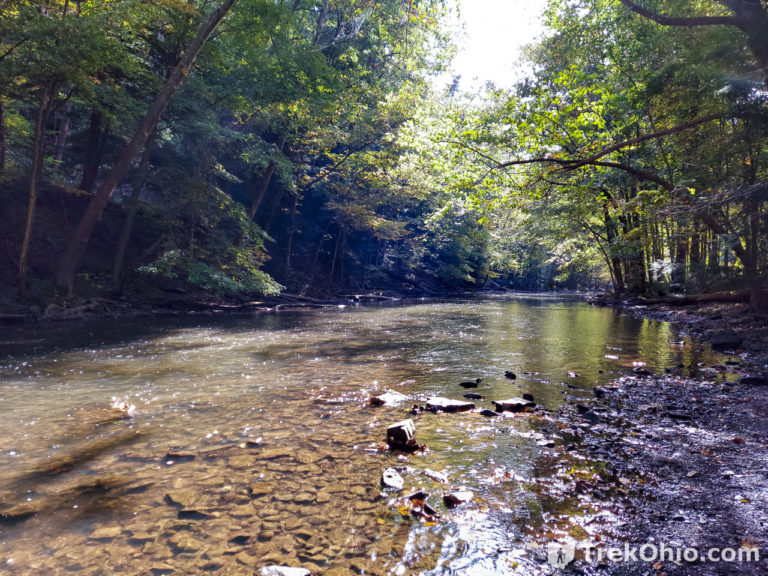 Mohican State Park: Gorge Overlook Trail and Swinging Bridge