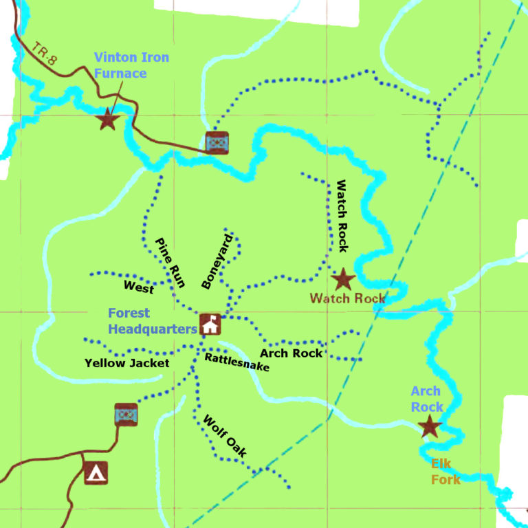 Vinton Furnace State Experimental Forest TrekOhio